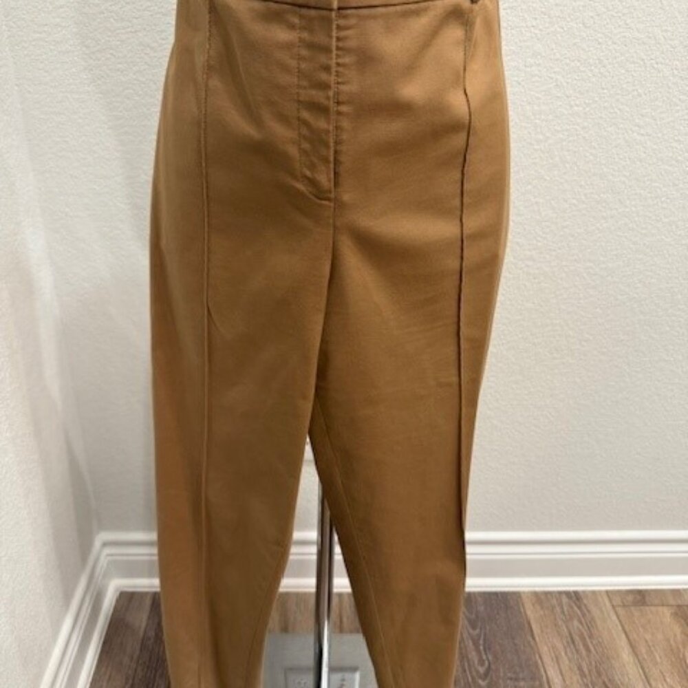 Lafayette 148 Tan/Brown Pants - US 14